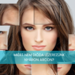 dióda lézer nyáron arc